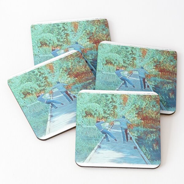 Item preview, Pushing the Boy off the Bridge designed and sold by Fenay Designs.