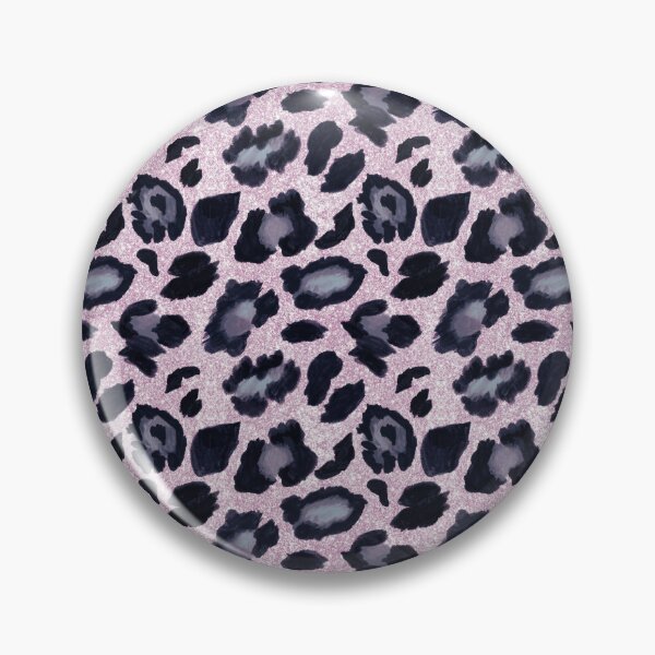 Item preview,  Rose Gold Purple Leopard Print Pattern designed and sold by HappyLifeCreate.