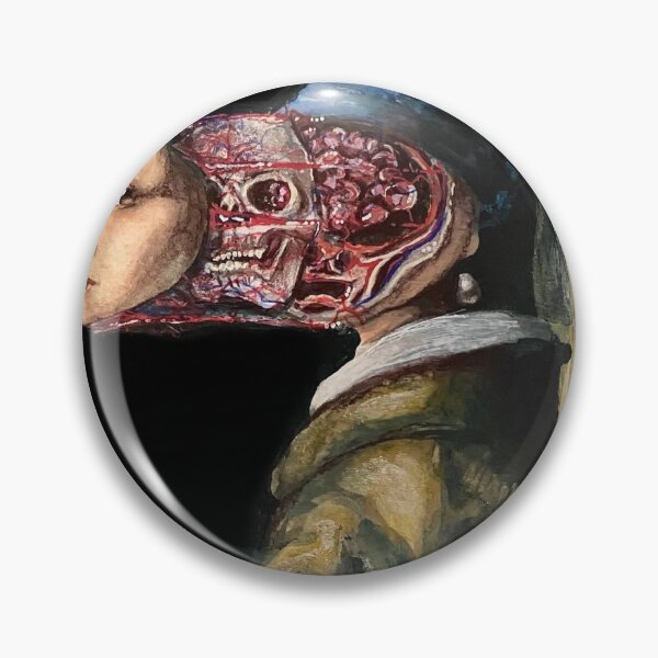 Item preview, “The Girl With The Pearl Earrings Anatomy” designed and sold by DanielKeyse.