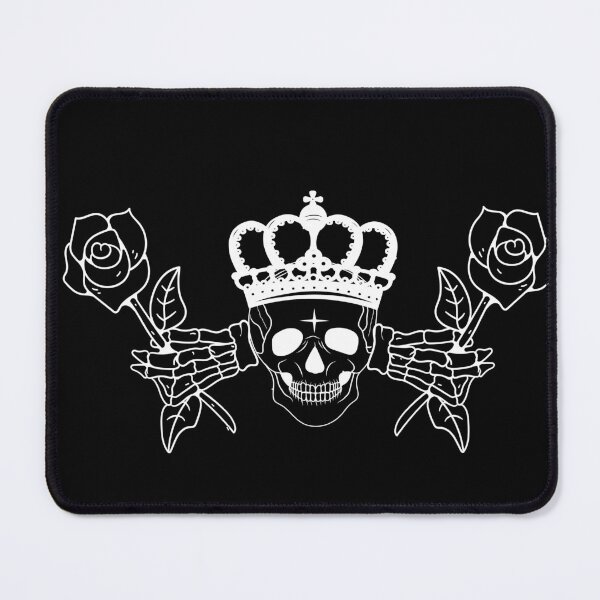 Item preview, Skeleton Hand Rose Red Flower Gothic Skull designed and sold by nueschka.