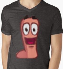 Worms Men's V-Neck T-Shirt