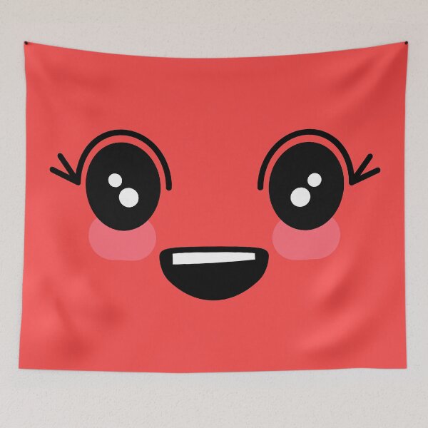 Item preview, Kawaii Cute Face Anime Style designed and sold by Krukowski.