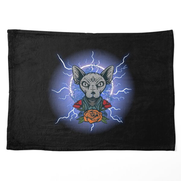Magic Cat | Flower Cat | Halloween Pet Blanket