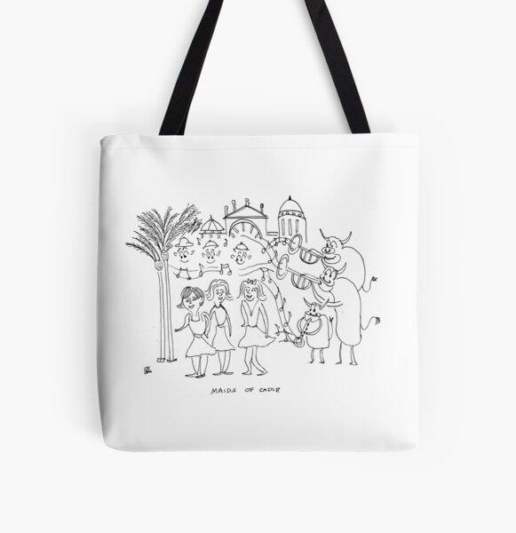 Item preview, Song Cartoon - Maids of Cadiz designed and sold by fred rosenthal.