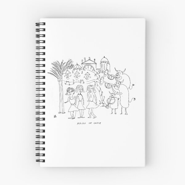 Item preview, Song Cartoon - Maids of Cadiz designed and sold by fred rosenthal.