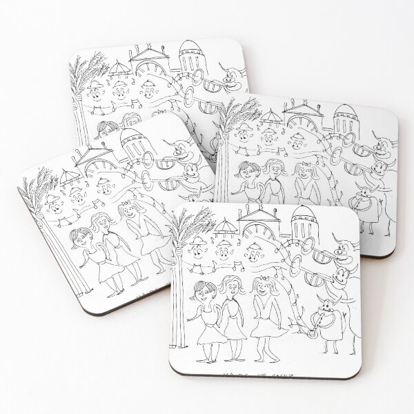 Item preview, Song Cartoon - Maids of Cadiz designed and sold by fred rosenthal.