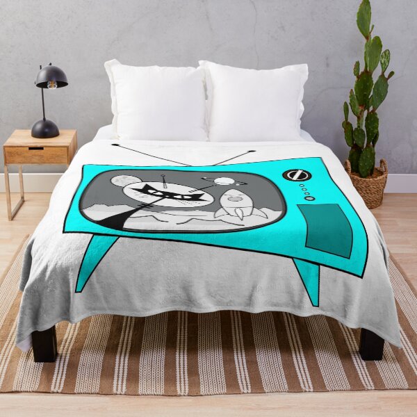 Item preview, Cats in Space Black and white tv show designed and sold by BossAtomic.