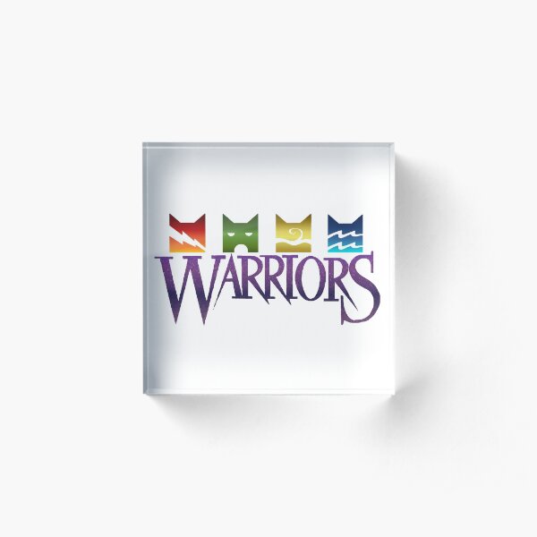 Warrior Cats Logo Acrylic Block