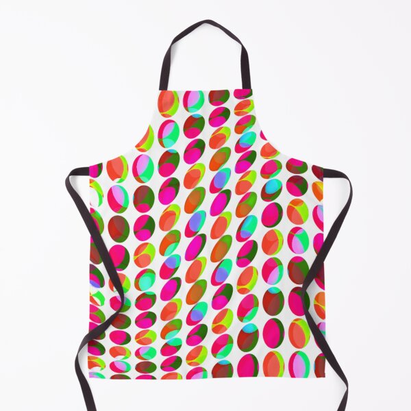 Item preview, Bright pattern.. A wavy retro design using multicolored rainbow circles designed and sold by ditzy-designs.