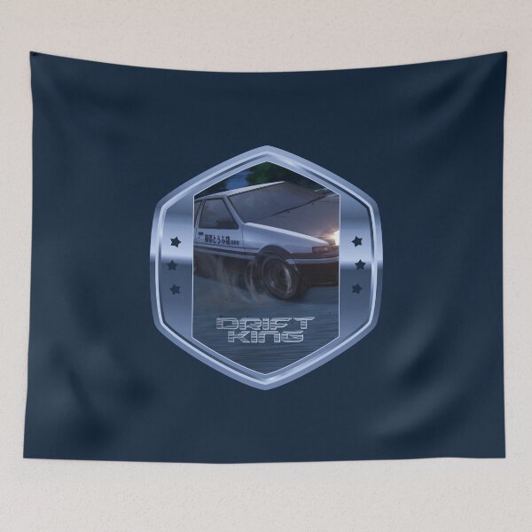 Item preview, Drift King Racer (on Navy) designed and sold by epinkb.