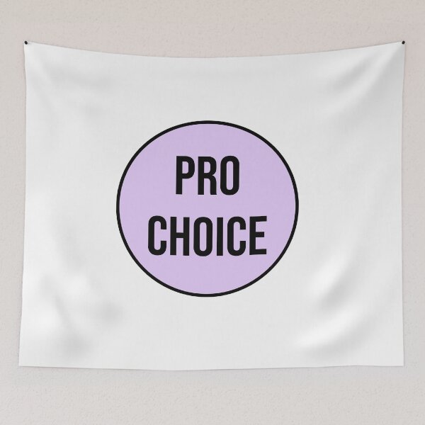 Aperçu de l'œuvre PRO CHOICE droits à l'avortement - féminisme créée et vendue par Inspirationmotivation.