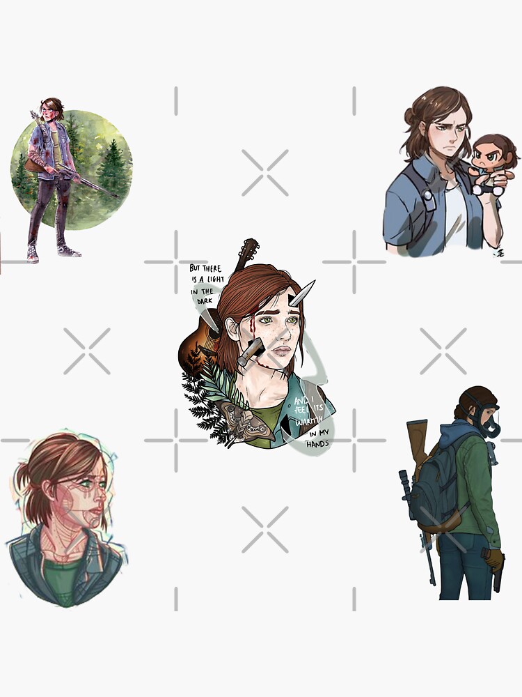 Copy of Ellie - The Last Of Us 2 Sticker for Sale by AllAboutTlou