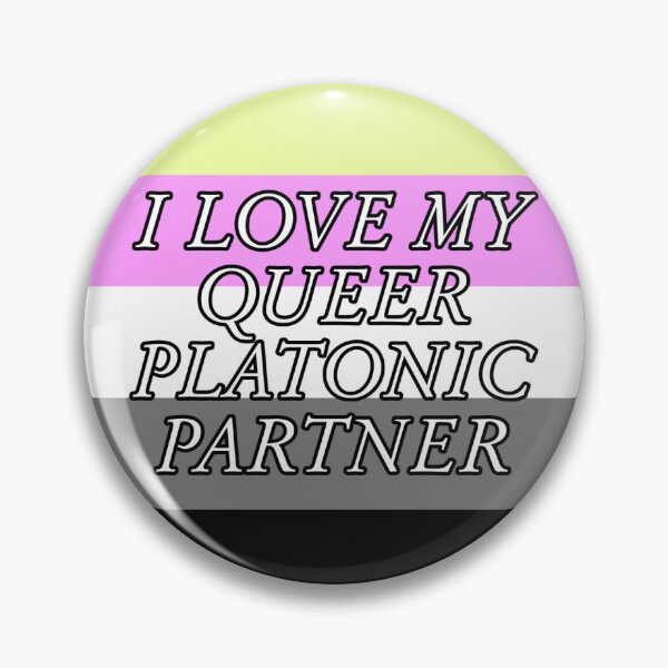 Item preview, I love my queerplatonic partner /p designed and sold by snail-galaxy.