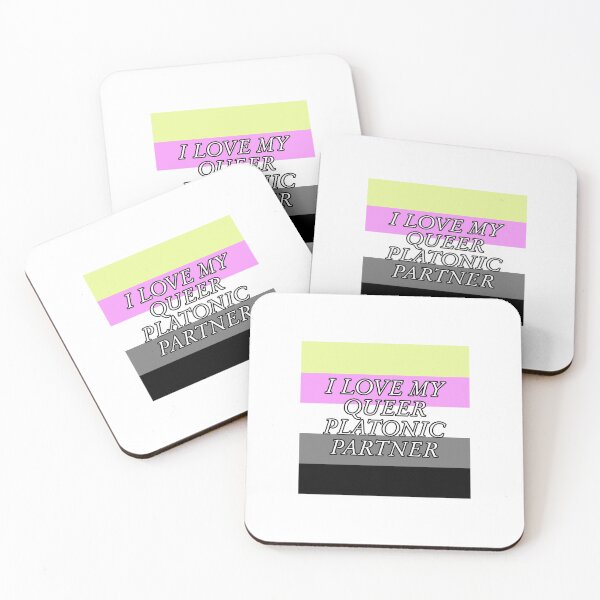 Item preview, I love my queerplatonic partner /p designed and sold by snail-galaxy.