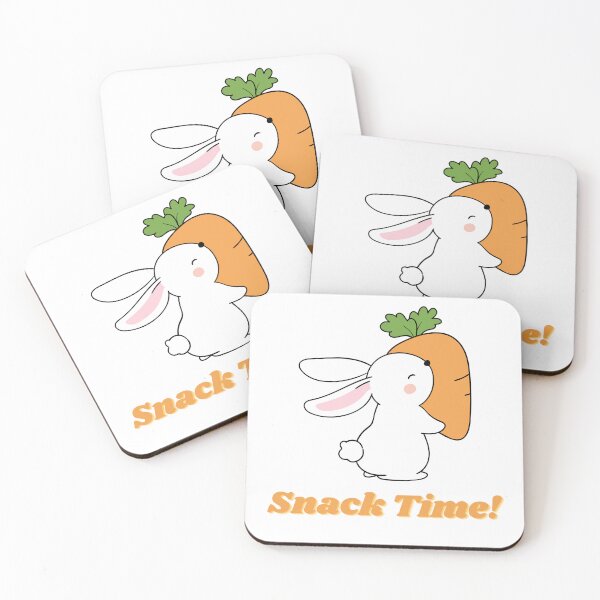 Item preview, Bunny Loves Snacks designed and sold by prudencehollow.