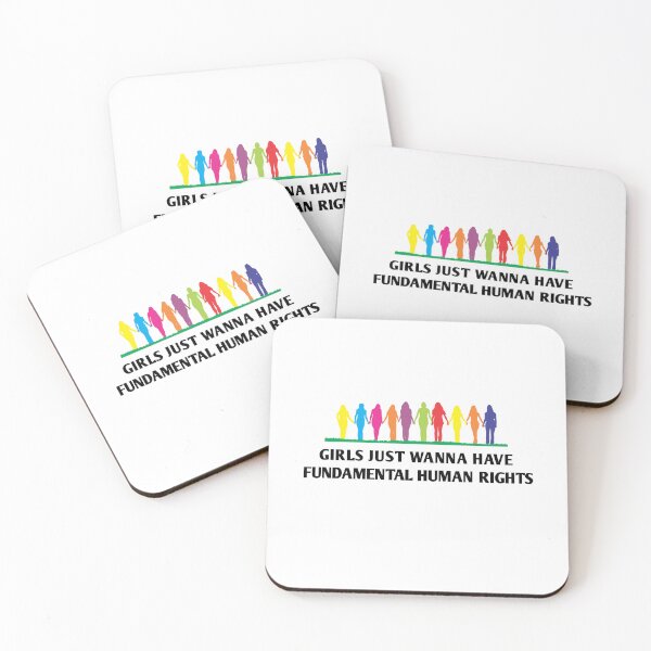 Item preview, Girls just wanna have fundamental human rights designed and sold by Desgin0001.