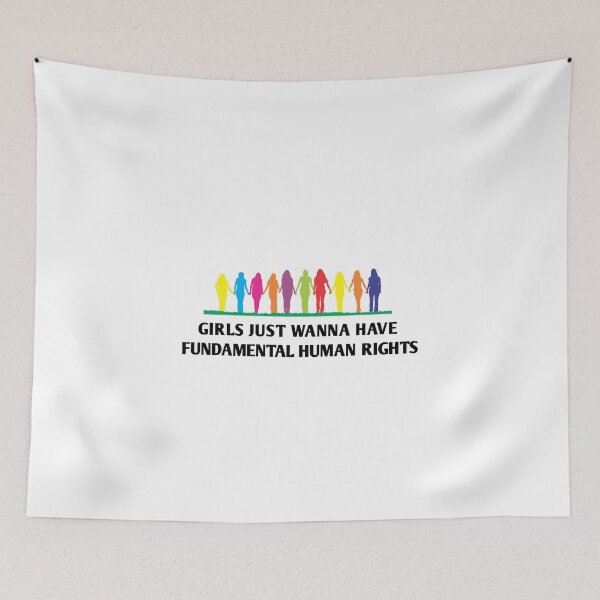 Item preview, Girls just wanna have fundamental human rights designed and sold by Desgin0001.