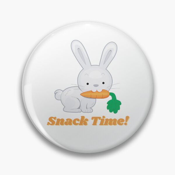 Item preview, Bunny Loves Snacks designed and sold by prudencehollow.