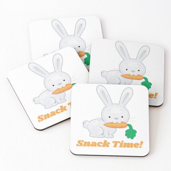 Item preview, Bunny Loves Snacks designed and sold by prudencehollow.
