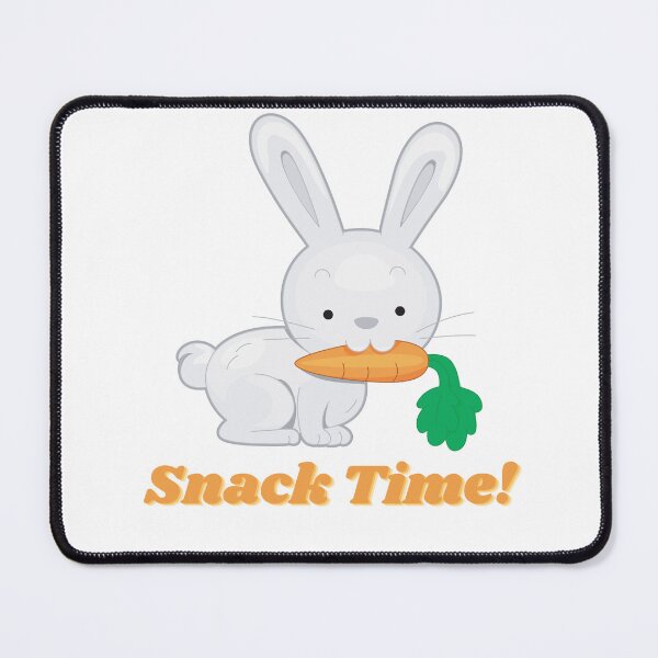 Item preview, Bunny Loves Snacks designed and sold by prudencehollow.
