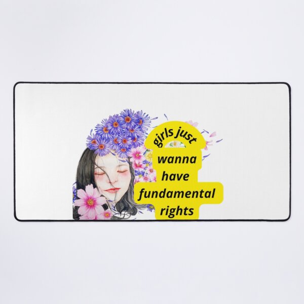 Item preview,   Las niñas solo quieren tener derechos fundamentales designed and sold by ALIIARTT.