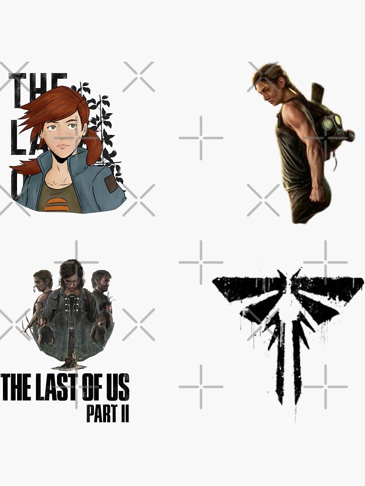 Ellie And Joel - The Last Of Us 2 Art Design Sticker for Sale by  AllAboutTlou
