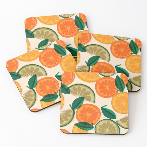 Item preview, Lemon Orange Fruit Tree Pattern Design designed and sold by antevasinart.