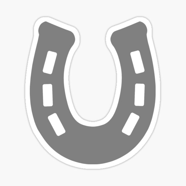 Shoehorse Pun / Horse shoe meme Sticker for Sale by Rzera