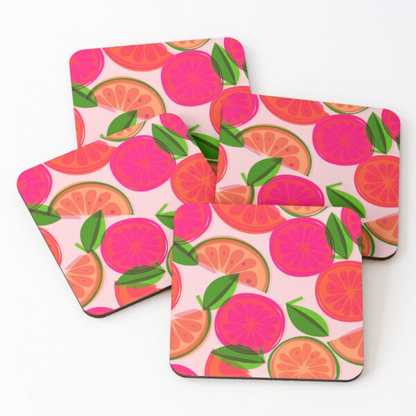 Item preview, Grapefruit Orange Fruit Tree Pattern Design designed and sold by antevasinart.