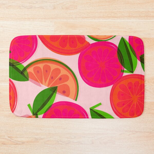 Item preview, Grapefruit Orange Fruit Tree Pattern Design designed and sold by antevasinart.