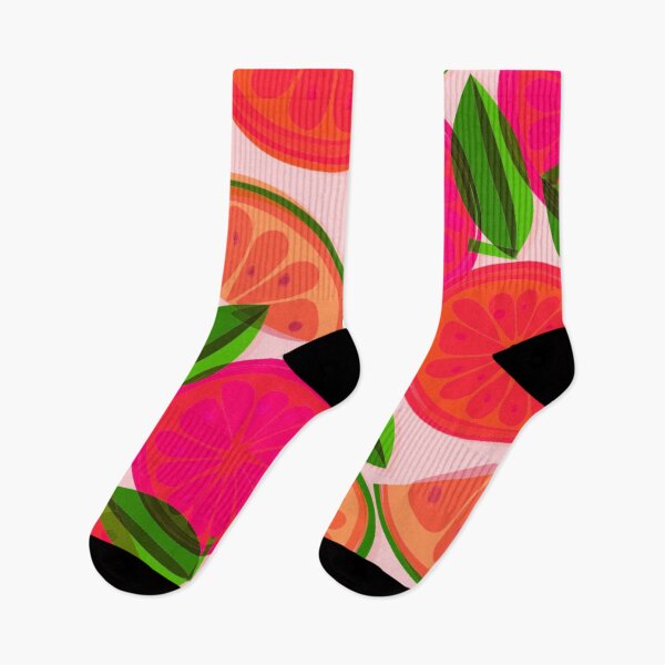 Item preview, Grapefruit Orange Fruit Tree Pattern Design designed and sold by antevasinart.