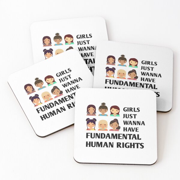 Item preview, Girls just wanna have fundamental human rights designed and sold by Desgin0001.