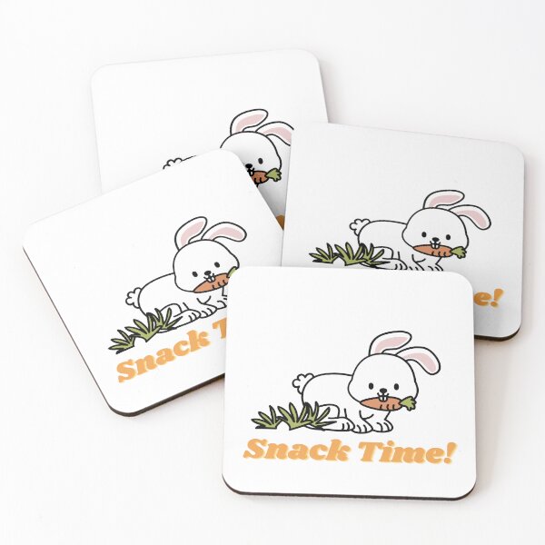 Item preview, Bunny Loves Snacks designed and sold by prudencehollow.