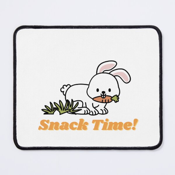 Item preview, Bunny Loves Snacks designed and sold by prudencehollow.