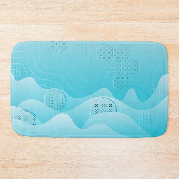 Item preview, Ocean-blue abstract background designed and sold by Julia Rudens.