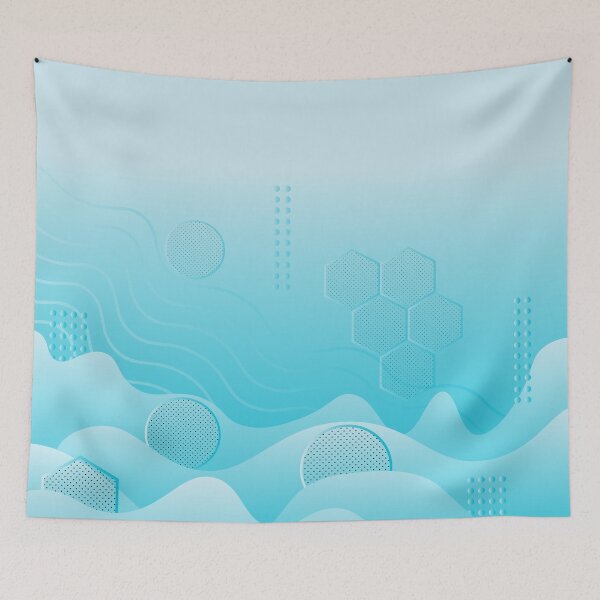 Item preview, Ocean-blue abstract background designed and sold by Julia Rudens.