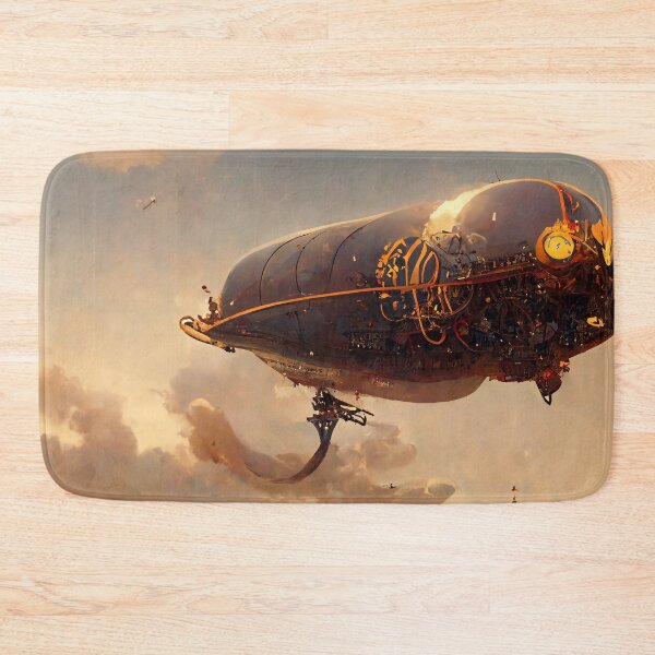 Item preview, Steampunk Airship designed and sold by FantasyAI.