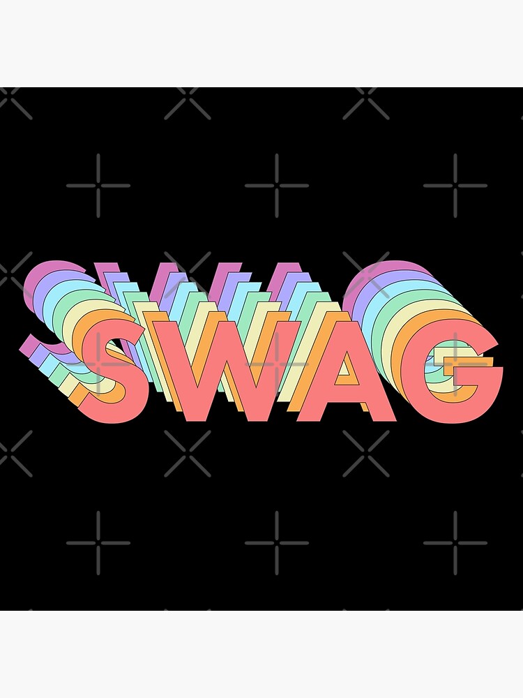 Swag 90s Retro Aesthetic Poster for Sale by ind3finite