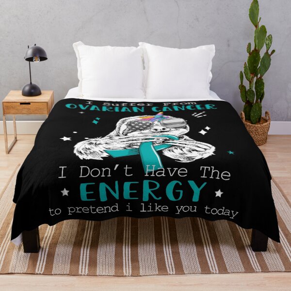 Item preview, Funny Sloth I Suffer From Ovarian Cancer designed and sold by Kohend.