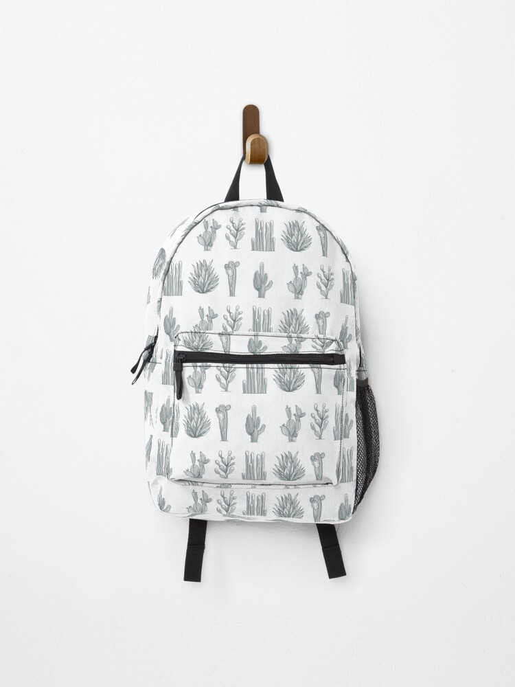 Thumbnail 1 of 3, Backpack, Cacti Pattern designed and sold by headandhorns.