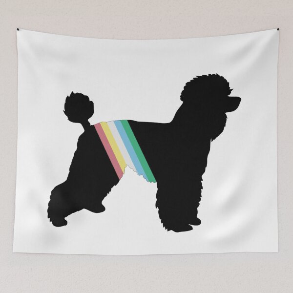 Item preview, Disability Pride Service Dog (Poodle) VERSION 2 designed and sold by -Archie Alexandre-.
