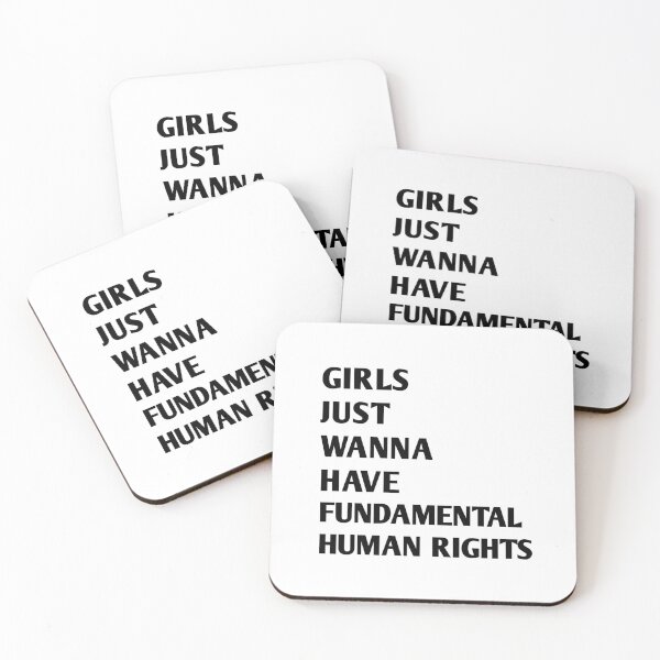 Item preview, Girls just wanna have fundamental human rights designed and sold by Desgin0001.