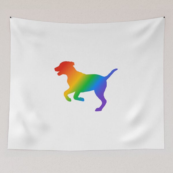 Item preview, Rainbow dog designed and sold by Inspirationmotivation.