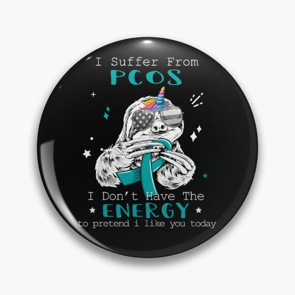 Item preview, Funny Sloth I Suffer From PCOS designed and sold by Kohend.