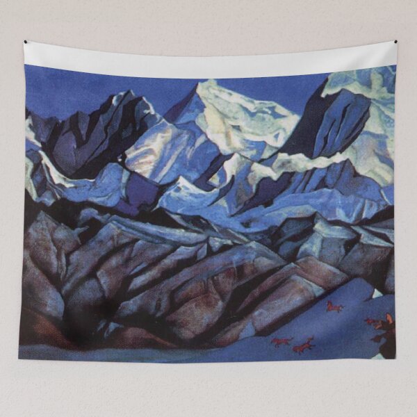 Item preview, Nicholas Roerich 005 -nicholas roerich famous snowy mountain paintings designed and sold by TeeARTHY.