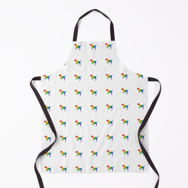 Item preview, Rainbow dog pattern sticker pack set of 9 dogs designed and sold by Inspirationmotivation.