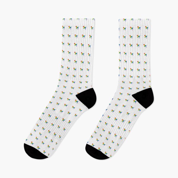 Item preview, Rainbow dog pattern sticker pack set of 9 dogs designed and sold by Inspirationmotivation.