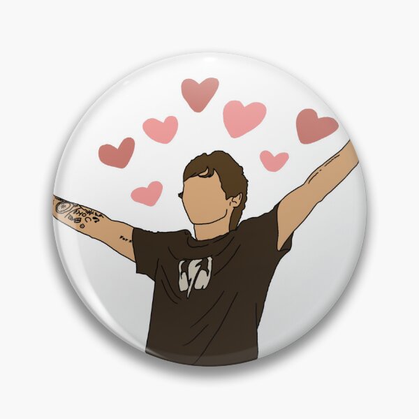 Item preview, louis with hearts designed and sold by 0xonlythebravex.