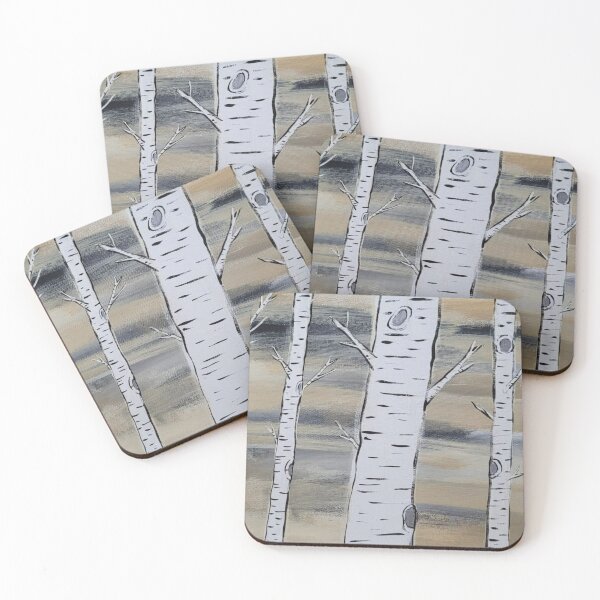 Item preview, Birch tree painting  designed and sold by suavanna.