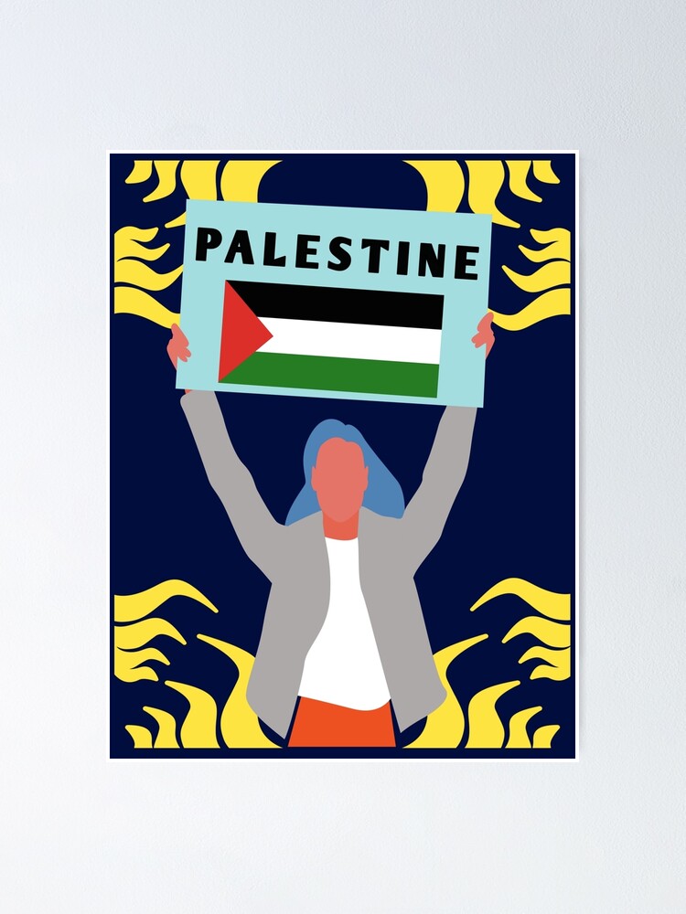Palestinian flag Poster by vibeno1